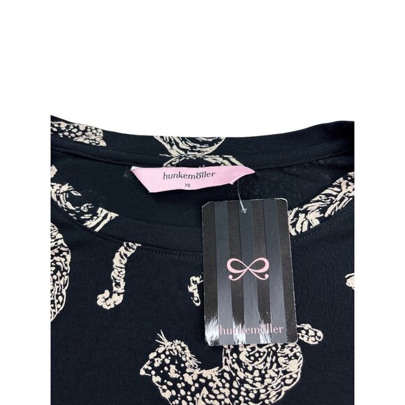 Hunkemöller Womens Long Sleeve Leopard Tiger Print Top Size XS New - Picture 5 of 9